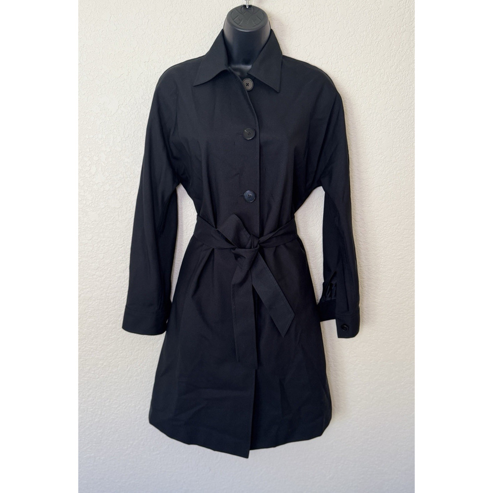 Vintage Ralph Lauren Black Label Trench Coat Silk Collector 2000s Archive USA, 4